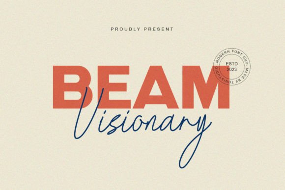 Beam Visionary: The Elegant Sans Serif for Modern Brands