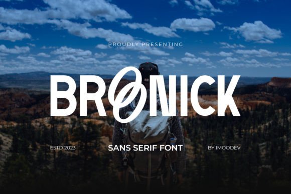 Broonick: The Modern Sans Serif for Versatile Design