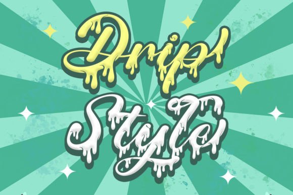 Drip Style: The Handwritten Font That Sells Sweetness