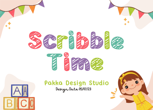 Scribble Time: Capturing the Energy of a Kids Party in Your Design