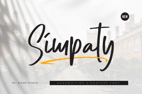 Simpaty: A Signature Font with Authentic Style