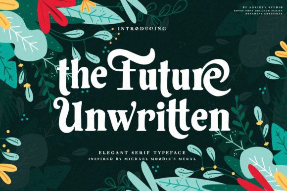 The Future Unwritten: A Serif Font for Modern Storytelling